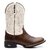 Bota Texana Masculina Bico Redondo Marrom 7MBoots