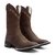 Bota Texana Masculina Bico Quadrado Marrom 7MBoots