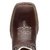 Bota Texana Masculina Bico Quadrado Marrom 7MBoots