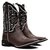 Bota Texana Feminina Quadrado Marrom 7MBoots