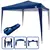Tenda Gazebo Azul em Poliéster 3X3 Metros Articulada 330300 BEL - comprar online