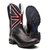 Bota Texana Masculina Bico Redondo Preta 7MBoots