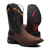 Bota Texana Masculina Premium Black Arame + Corrente Folheada a Ouro - loja online