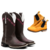 Combo Bota Texana Feminina Arame Rosa + Botina