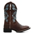 Bota Texana Masculina Angry Bull + Bota Feminina Azul Floral - Botas Texanas e Botas Country - Masculinas e Femininas