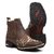 Botina Country Feminina Bico Quadrado Marrom 7MBoots