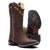 Bota Texana Feminina Bico Quadrado Marrom 7MBoots