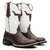 Bota Texana Masculina Bico Redondo Marrom 7MBoots