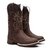 Bota Texana Masculina Bico Redondo Marrom 7MBoots