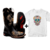 Bota Texana Feminina Premium Nena + Camiseta Skull Mexicana