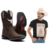 Bota Texana Boi Branco Café + Camiseta Country Wanted Preta Algodão