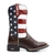 Bota Texana Masculina Bandeira Eua + Moletom Country Masculino Cinza Claro Com Capuz Texas na internet