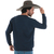 Moletom Country Masculino Wanted Azul - comprar online