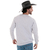 Moletom Country Masculino Cinza Claro Wild West - comprar online