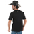 Camiseta Country Texas Preta Algodão - comprar online