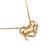 Colar feminino Golden Love na internet