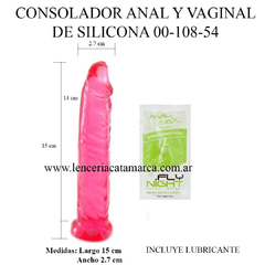 CAIMAN CONSOLADOR ANAL Y VAGINAL DE SILICONA 00-108-54