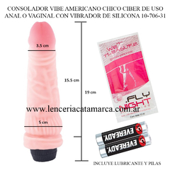 CAIMAN CONSOLADOR AMERICANO CHICO CIBER CON VIBRADOR DE SILICONA 10-706-31