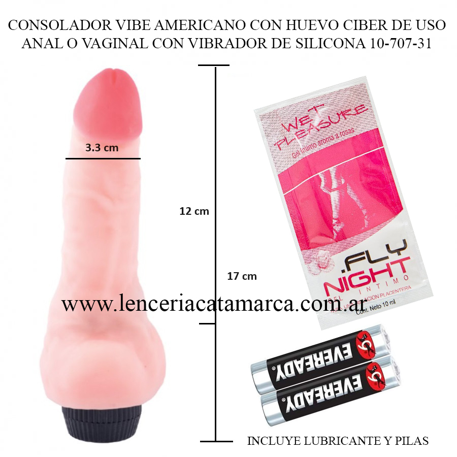 CAIMAN CONSOLADOR AMERICANO CIBER CON HUEVO Y VIBRADOR DE SILICONA 10-707-31