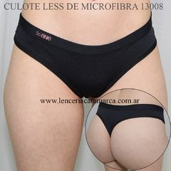 SOPINK CULOTE LESS DE MICROFIBRA NEGRO 13008N