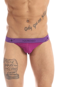 NARCISO SUSPENSOR POLO 155 MICROFIBRA VIOLETA - comprar online