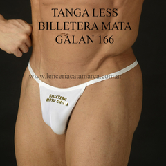 PASIONEL TANGA LESS A BILLETERA MATA GALAN BLANCO 166B