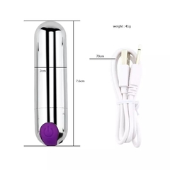 ST ESTIMULADOR CON VIBRADOR SILVER BULLET PURPLE RECARGABLE 10 VELOCIDADES 19056 PURPLE - comprar online