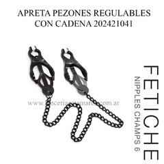 ST NIPPLES CHAMPS 6 APRETA PEZONES CON CADENA 202421041 - comprar online