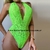 TENDENCIAS BODY DE ENCAJE VERDE FLUOR 4070VF