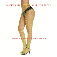 TALIMEL MEDIA PANTY RED AMARILLO FLUOR 507AF