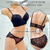 LODY CONJUNTO BUSTIER SOFT PUSH CON ARO DE PUNTILLA Y VEDETINA NEGRO 5260N