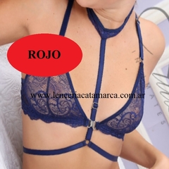 INTIMATE SHOCKER ARNES DE CUELLO DE ELASTICO ROJO 557R