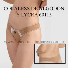 YVETTE COLALESS SOL DE ALGODON Y LYCRA HABANO 60115HA