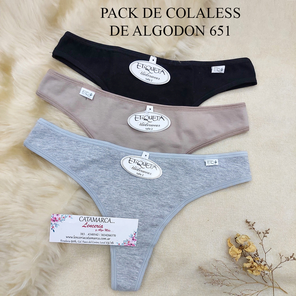 Colaless de algodon deals