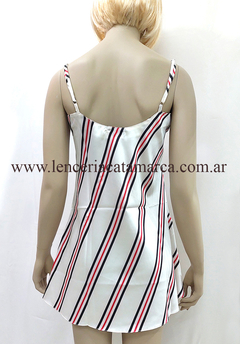 LUCIA CAMISOLIN RAZO BLANCO 9020B - comprar online