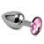 ST PLUG ANAL CHICO DE METAL AL-3555S PINK