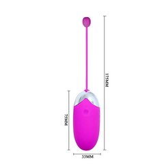 PRETTY LOVE HUEVO ESTIMULADOR VIBRADOR RECARGABLE SE MANEJA CON EL CELULAR BI-014362HP - comprar online