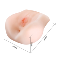 Imagen de PRETTY LOVE MASTURBADOR DE SILICONA EN FORMA DE VAGINA CON VIBRADOR BM-009106