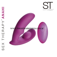 ST ESTIMULADOR U VIBRADOR RECARGABLE A CONTROL REMOTO 7 VIBRACIONES BST-VB2002A - comprar online