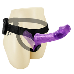 Imagen de PRETTY LOVE ARNES CON 2 CONSOLADOR FIJO UNO EXTERNO Y UNO INTERNO CON VIBRADOR STRAP ON BW-022060-1