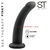 ST CONSOLADOR ANAL PROSTATICO DE SILICONA BY17-141 BLACK - comprar online