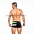 NARCISO MINI BOXER CALVIN HD ALGODON NEGRO VERDE FLUOR - CATAMARCASEX LENCERIA Y SEX SHOP