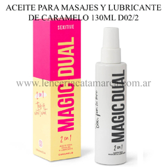 SEXITIVE ACEITE PARA MASAJES Y LUBRICANTE DE CARAMELO 130ML D02/2