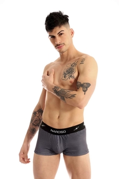 NARCISO MINI BOXER JAMES 1000 MICROFIBRA NEGRO - comprar online