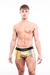 NARCISO MINI BOXER JAMES GEO MICROFIBRAS NARANJA - comprar online