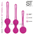 ST KIT DE 3 BOLAS VAGINALES KEGEL BALL 8 KIT-KE-008