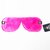 SADO ANTIFAZ CUERO CIEGO CON PELUCHE FUCSIA KS 25351F