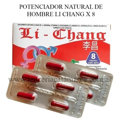 SEXP POTENCIADOR NATURAL DE HOMBRE LI CHANG X 8