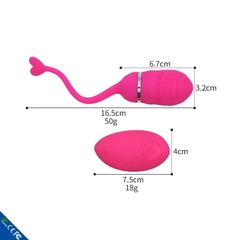 ST HUEVO ESTIMULADOR CON VIBRADOR A CONTROL REMOTO LYLA RECARGABLE LY33B01-027 en internet