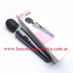 ST MASAJEADOR DE SILICONA RECARGABLE NEGRO LY98C01-011 - CATAMARCASEX LENCERIA Y SEX SHOP